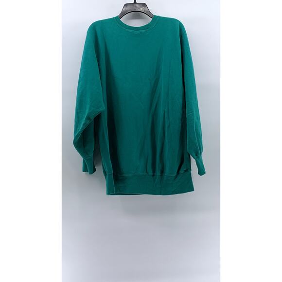 CHAMPION Men's Green Vintage Crewneck Reverse Weave Long Sleeve Sweatshirt SZ2XL - Picture 2 of 11
